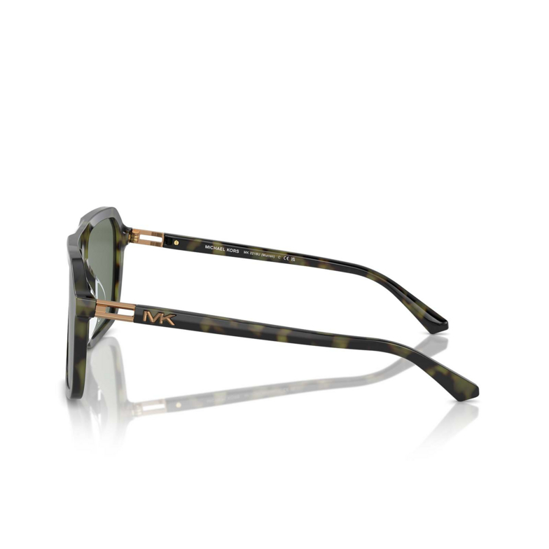 Lunettes de soleil Michael Kors MURREN 39433H olive tortoise - 3/3