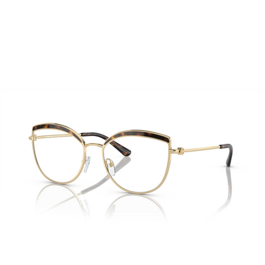 Michael Kors NAPIER Eyeglasses 1016 light gold - three-quarters view