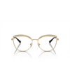 Lunettes de vue Michael Kors NAPIER 1018 light gold - Vignette du produit 1/3