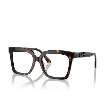 Michael Kors NASSAU Eyeglasses 3006 dark tortoise - three-quarters view