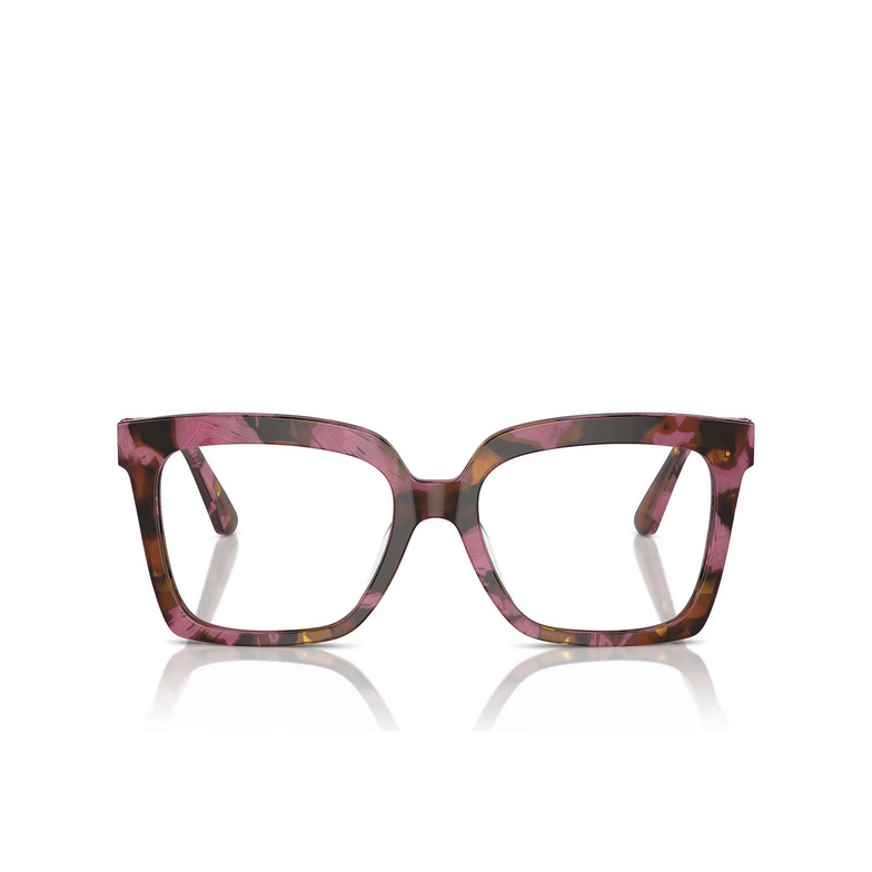 Michael Kors NASSAU Eyeglasses 3998 plum graphic tortoise - 1/3