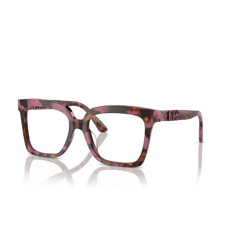 Gafas graduadas Michael Kors NASSAU 3998 plum graphic tortoise - 2/3