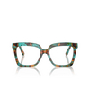 Lunettes de vue Michael Kors NASSAU 4000 teal graphic tortoise - Vignette du produit 1/3