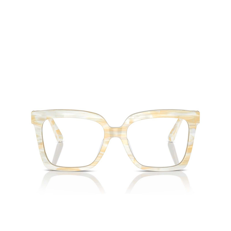 Michael Kors NASSAU Eyeglasses 4001 ivory horn - 1/3