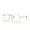 Gafas graduadas Michael Kors NAXOS 1108 rose gold - Miniatura del producto 2/3