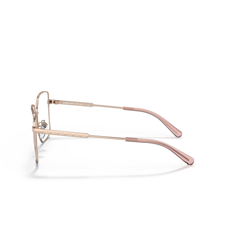 Lunettes de vue Michael Kors NAXOS 1108 rose gold - 3/3