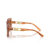 Lunettes de soleil Michael Kors NICE 399913 amber graphic tortoise - Vignette du produit 3/3