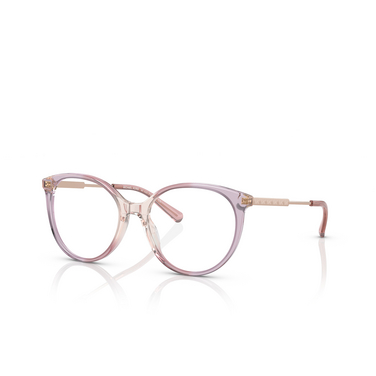 Michael Kors PALAU Eyeglasses 3907 dusty coral - three-quarters view