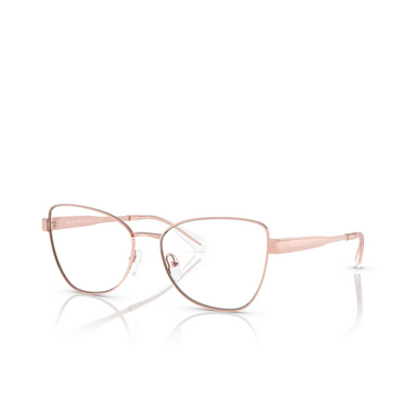 Michael Kors PARIS Eyeglasses 1108 rose gold - three-quarters view