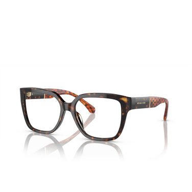 Lunettes de vue Michael Kors POLANCO 3006 dark tortoise - Vue trois quarts