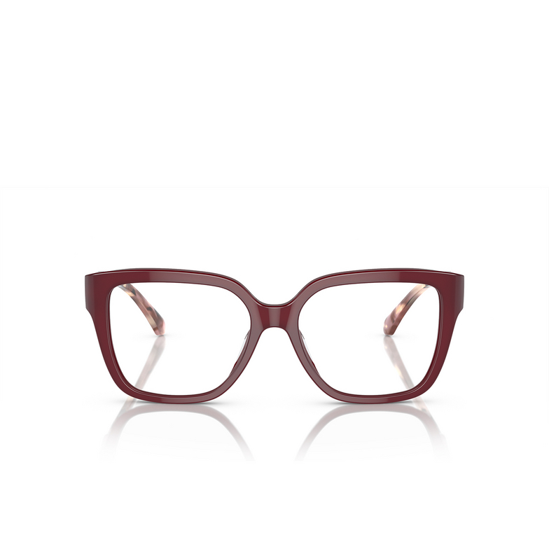 Michael Kors POLANCO Eyeglasses 3949 dark red transparent - 1/3