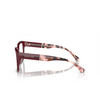 Gafas graduadas Michael Kors POLANCO 3949 dark red transparent - Miniatura del producto 3/3