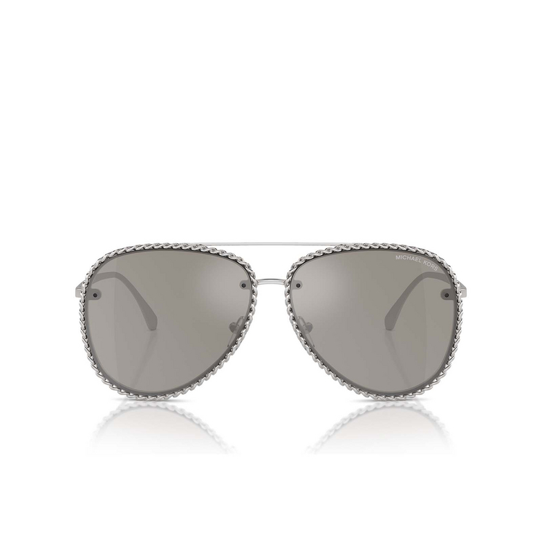 Lunettes de soleil Michael Kors PORTOFINO 18936G shiny silver - 1/3