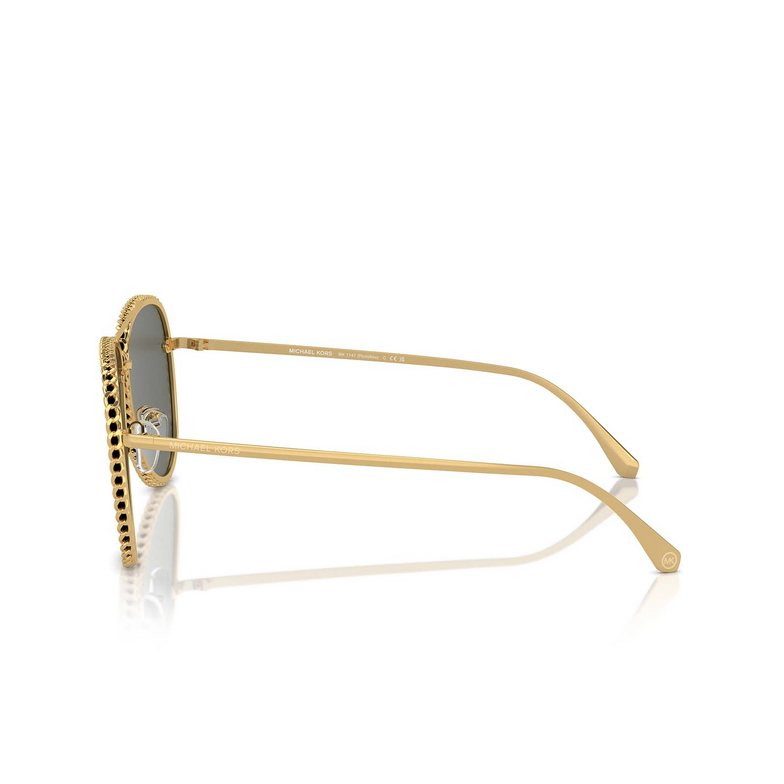 Lunettes de soleil Michael Kors PORTOFINO 18967P shiny yellow gold - 3/3