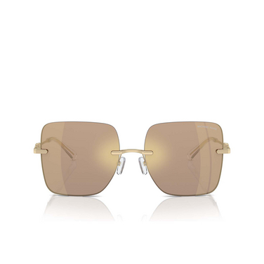 Michael Kors QUéBEC Sunglasses 10145A brown mirror - front view