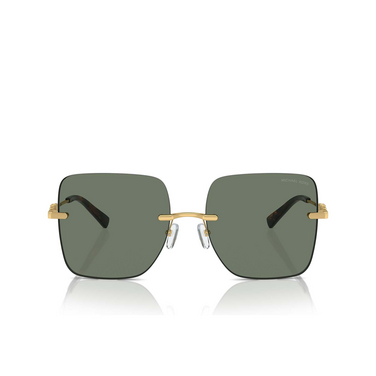 Michael Kors QUéBEC Sunglasses 18963H green solid - front view