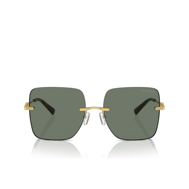 Michael Kors QUéBEC Sunglasses 18963H green solid - 1/3