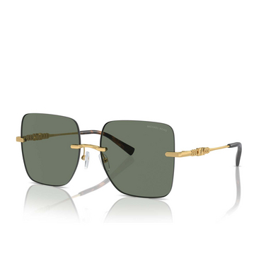 Michael Kors QUéBEC Sunglasses 18963H green solid - three-quarters view