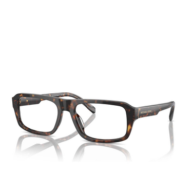 Michael Kors RIOJA Eyeglasses 3006 dark tortoise - three-quarters view
