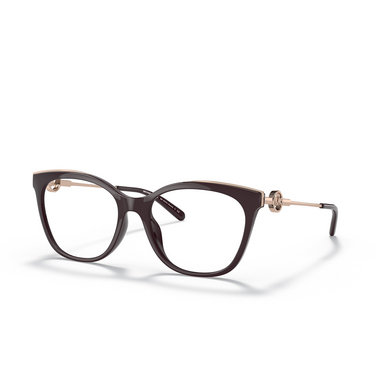 Lunettes de vue Michael Kors ROME 3344 brown - Vue trois quarts