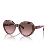 Lunettes de soleil Michael Kors SAN LUCAS 39989T plum graphic tortoise - Vignette du produit 2/3