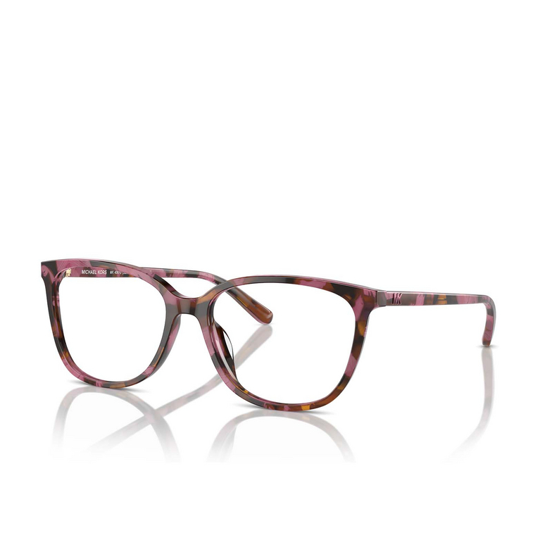 Lunettes de vue Michael Kors SANTA CLARA 3998 plum graphic tortoise - 2/3