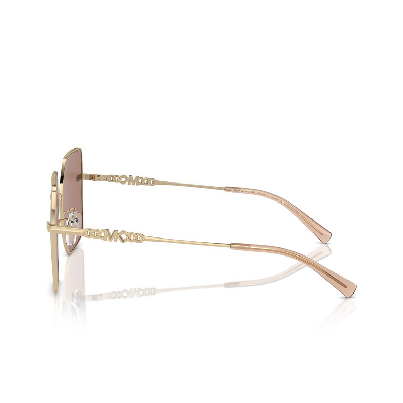 Gafas de sol Michael Kors SANYA 101403 shiny light gold - 3/3