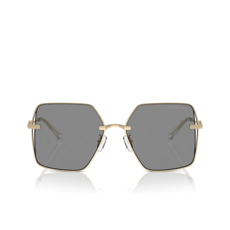 Gafas de sol Michael Kors SANYA 10143F shiny light gold - 1/3