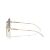 Lunettes de soleil Michael Kors SANYA 10143F shiny light gold - Vignette du produit 3/3