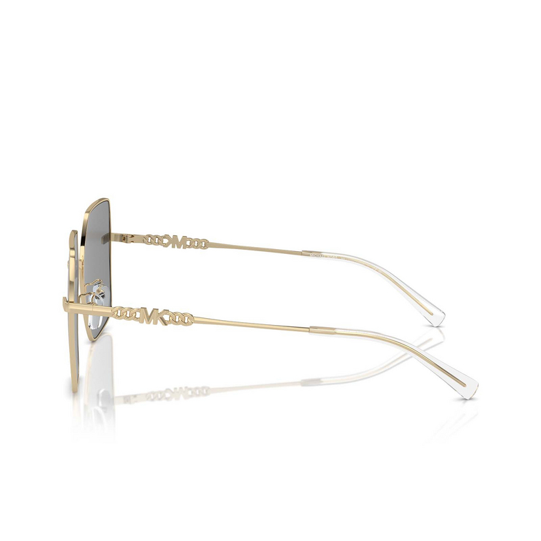 Lunettes de soleil Michael Kors SANYA 10143F shiny light gold - 3/3