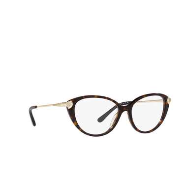 Michael Kors SAVOIE Eyeglasses 3006 dark tortoise - three-quarters view