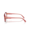 Lunettes de vue Michael Kors SEASIDE 3970 rose transparent - Vignette du produit 3/3