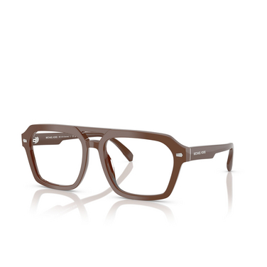 Michael Kors SEAVIEW Eyeglasses 4007 nutmeg solid - three-quarters view