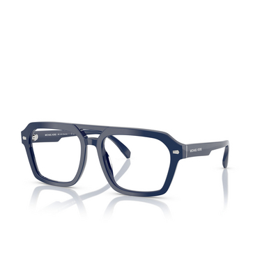 Michael Kors SEAVIEW Eyeglasses 4009 navy solid - three-quarters view