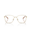 Lunettes de vue Michael Kors SHANGHAI 1014 shiny light gold - Vignette du produit 1/3