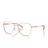 Gafas graduadas Michael Kors SHANGHAI 1108 shiny rose gold - Miniatura del producto 2/3