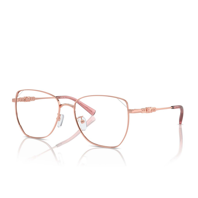 Gafas graduadas Michael Kors SHANGHAI 1108 shiny rose gold - 2/3