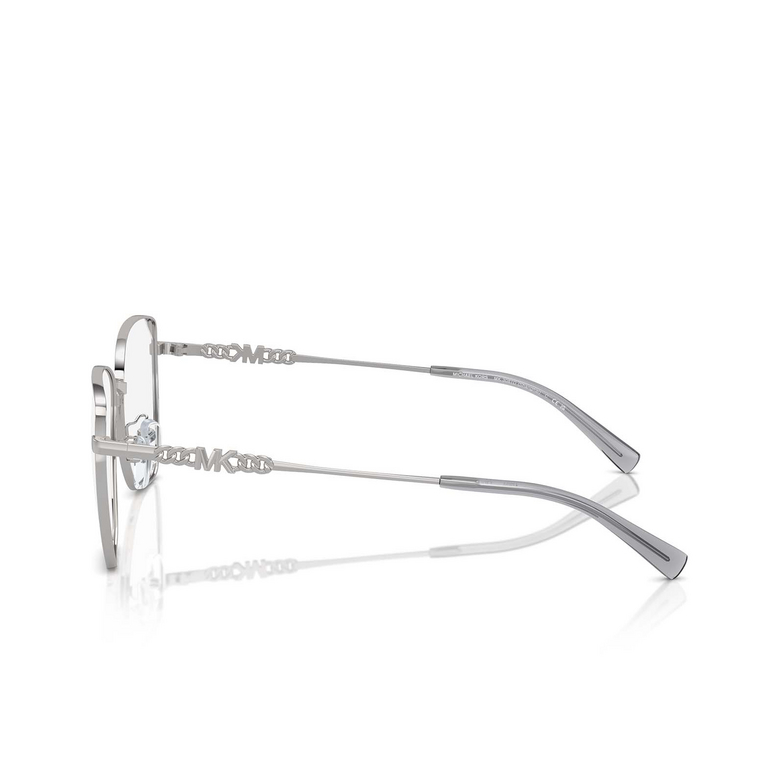 Lunettes de vue Michael Kors SHANGHAI 1893 shiny silver - 3/3