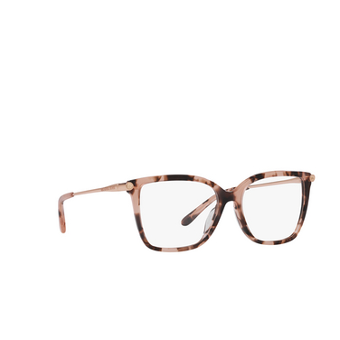 Michael Kors SHENANDOAH Eyeglasses 3009 pink tortoise - three-quarters view