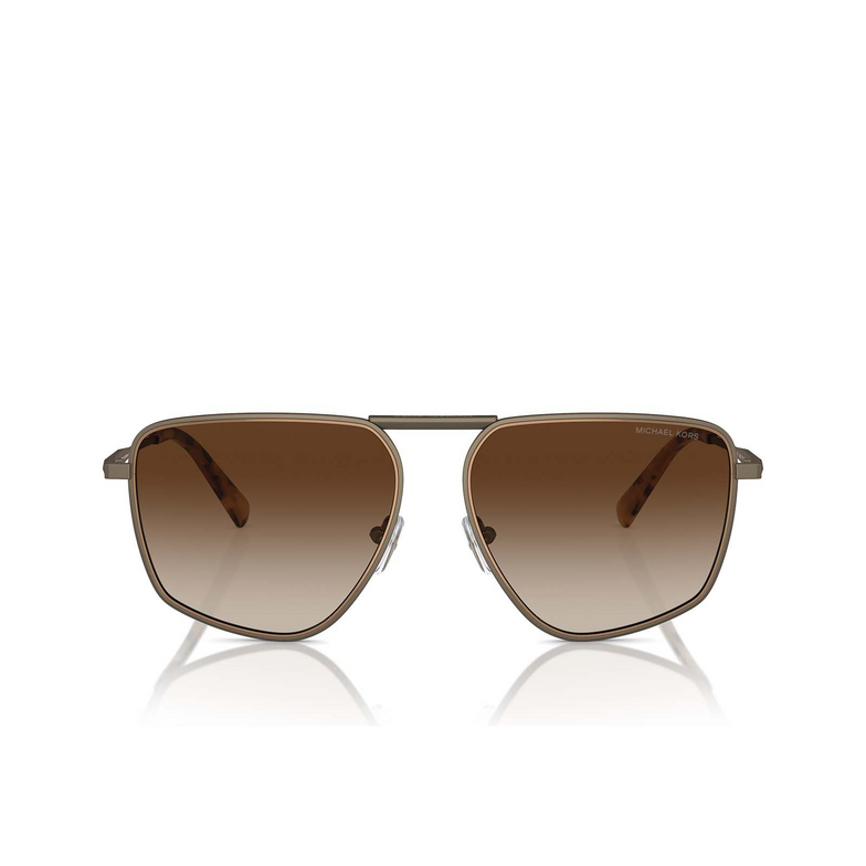 Gafas de sol Michael Kors SILVERTON 100113 matte husk - 1/3