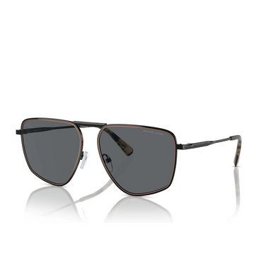 Gafas de sol Michael Kors SILVERTON 100587 shiny black - Vista tres cuartos