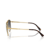 Lunettes de soleil Michael Kors SILVERTON 18968G shiny yellow gold - Vignette du produit 3/3