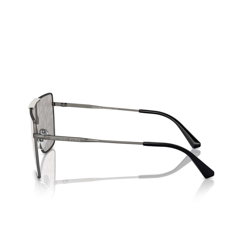 Lunettes de soleil Michael Kors SNOWMASS 1002/E matte gunmetal - 3/3