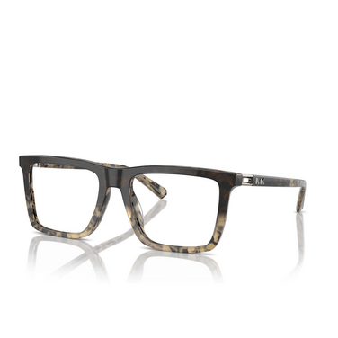 Michael Kors SORENGO Eyeglasses 3942 black gradient tortoise - three-quarters view