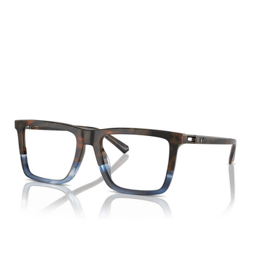 Michael Kors SORENGO Eyeglasses 3977 blue block tortoise - three-quarters view