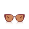 Lunettes de vue Michael Kors ST. BARTHS 400473 deep red - Vignette du produit 1/3