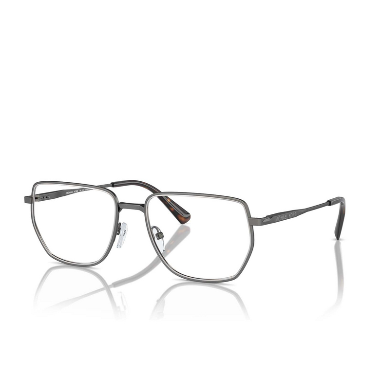 Michael Kors STEAMBOAT Eyeglasses 1002 shiny gunmetal - 2/3