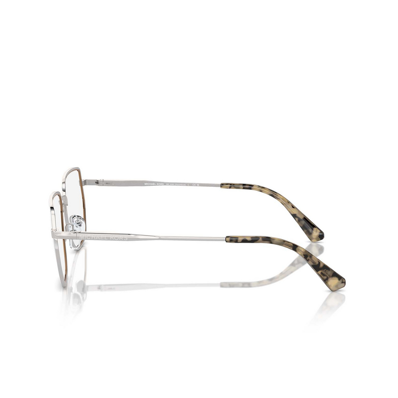 Lunettes de vue Michael Kors STEAMBOAT 1893 shiny silver - 3/3