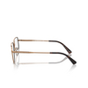 Lunettes de vue Michael Kors STEAMBOAT 1899 shiny gold - Vignette du produit 3/3