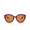 Gafas graduadas Michael Kors TIANJIN 400473 deep red - Miniatura del producto 1/3